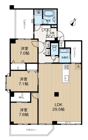 夙川羽衣町パークハイムⅠ