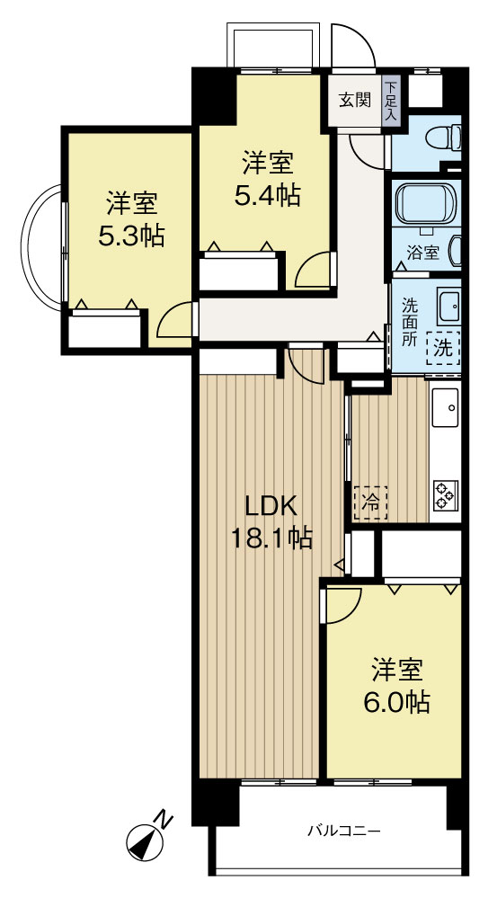 グランディール甲南